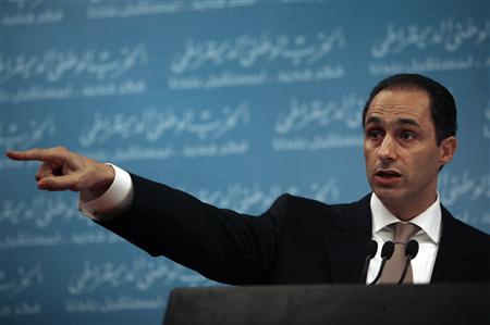 جمال مبارك نجل الرئيس المصري حسني مبارك