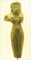 تمثال قديم لامرأة حامل