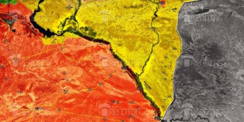  انتشار الجيش شرق الفرات شمال سوريا