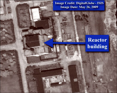 صورة تعود لعام 2009 لموقع بكوريا الشمالية قيل إنه يحتوي مفاعلا نوويا
