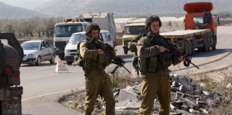 جنديان للاحتلال الإسرائيلي قرب جنين أمس 