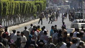 وصلت الاحتجاجات ضد النظام اليمني إلى السجن المركزي في صنعاء