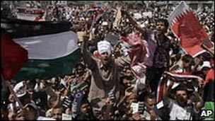 الاحتجاجات في اليمن مستمرة منذ أسابيع
