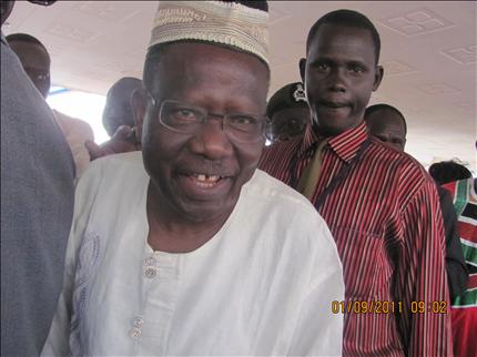 لاقو يستعد للتصويت في الاستفتاء على استقلال جنوب السودان في كانون الثاني الماضي («السفير») 