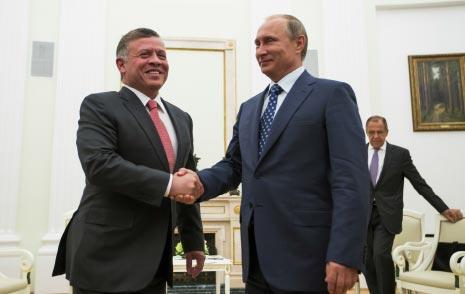 خطوات عمان المنسقة مع موسكو، ظهرت منذ زيارة الملك لروسيا (أرشيف) 