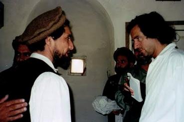 مع أحمد شاه مسعود في أفغانستان 1998