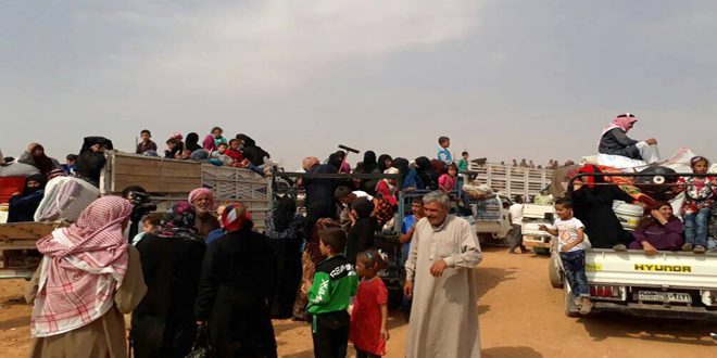 العائلات المهجرة تستمر بالعودة إلى منازلها في ريف حلب الشرقي