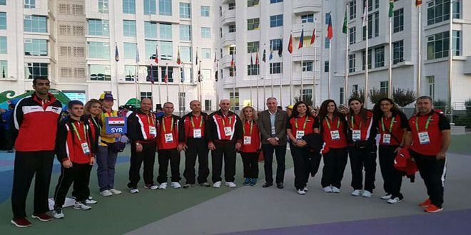 منتخبات سورية تواصل منافساتها في دورة الألعاب الآسيوية للصالات في تركمانستان