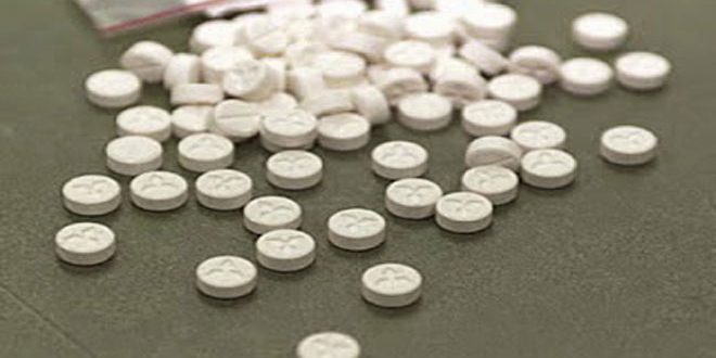مكافحة المخدرات تضبط كميات من الحشيش المخدر وحبوب الكبتاغون بريف دمشق