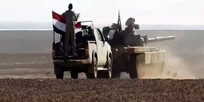 الجيش العربي السوري يستعيد السيطرة على 3 قرى بريف حماة ويقضي على العشرات من إرهابيي داعش في دير الزور وريف حمص