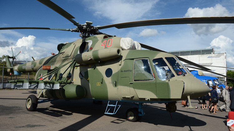 شركة روسية تقدم نسخة "سورية" لمروحية "مي-17" مخصصة لمحاربة الإرهابيين
