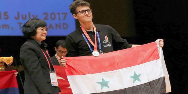 هل حصد فريق الأولمبياد العلمي السوري للكيمياء جائزة في الأولمبياد العالمي ؟