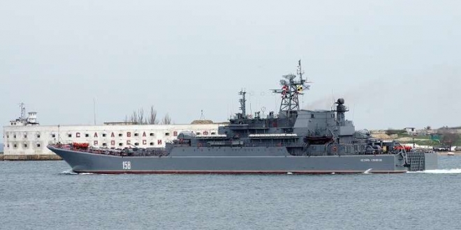 سفينة الإنزال ” تسيزار كونيكوف” دخلت المتوسط متجهة إلى سوريا
