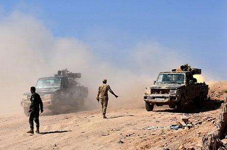 الجيش يعزّز نقاطه في محيط دير الزور