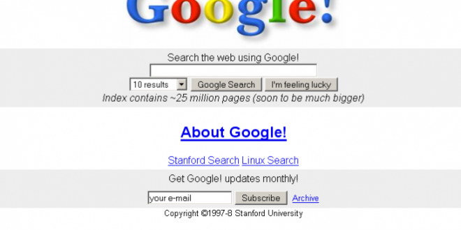 جوجل تحتفل بمناسبة 20 سنة على إطلاق مُحرّك بحثها الشهير