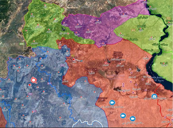 بعد سبعة أعوام من الحرب على سوريا؛ كيف إرتسمت خريطة توزع السيطرة في سوريا؟