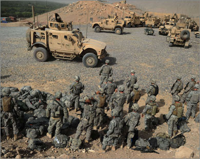 القواعد الأميركية شبه العسكرية منتشرة في أفغانستان