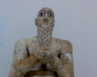 تمثال ايكون شاماغان ملك ماري 