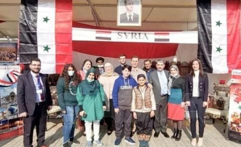 سورية تشارك في فعاليات البازار الدبلوماسي الخيري بباكستان.jpg