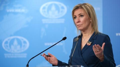 المتحدثة باسم وزارة الخارجية الروسية، ماريا زاخاروفا.