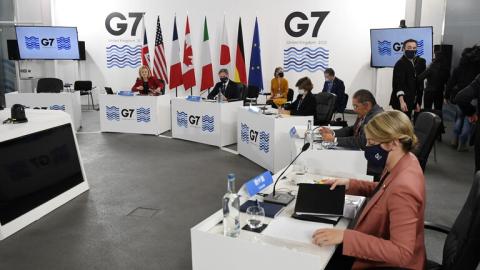 دول G7 تدعو إيران إلى وقف التصعيد النووي