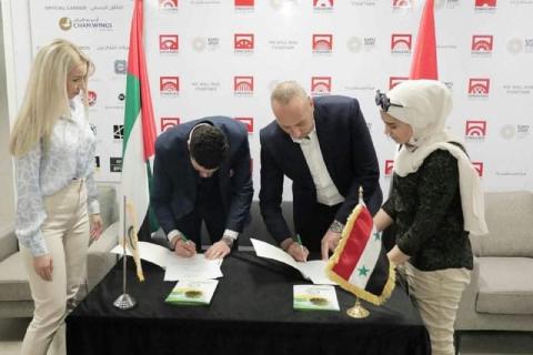 توقيع عدد من الاتفاقيات التجارية على هامش مشاركة الجناح السوري في إكسبو 2020 دبي 