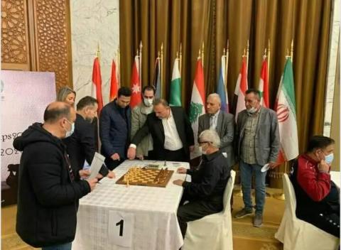 ذهبية سورية في بطولة آسيا للمخضرمين بالشطرنج