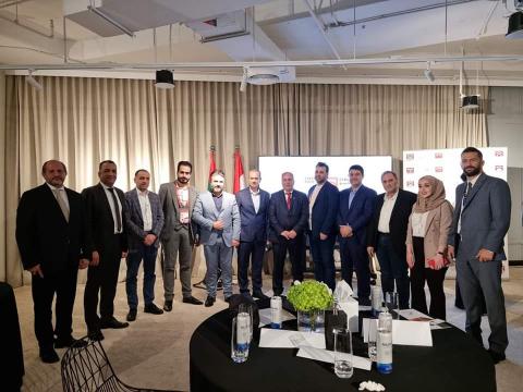 ٣٥ شركة وطنية في ملتقى الصناعات الغذائية السورية في دبي 