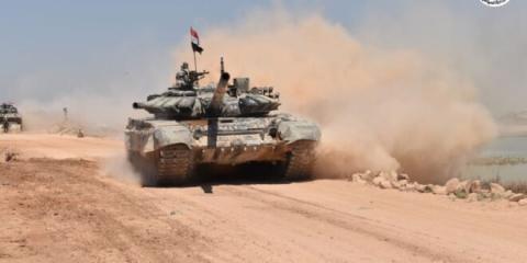 مناورات الجيش السوري 