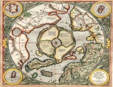 أول خريطة للقطب الشمالي لغز يحيّر العلماء