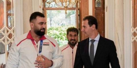  الأسد يستقبل الرباع الأولمبي معن أسعد