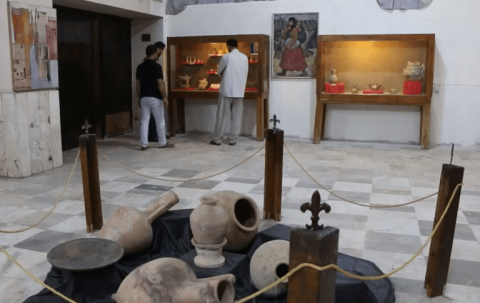  يقتحمون متحف إدلب ويحطّمون التماثيل الموجودة فيه
