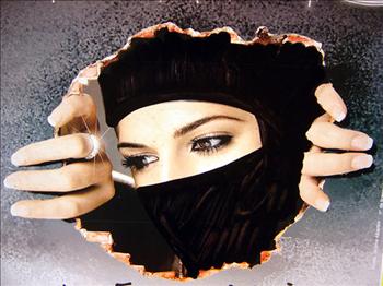 من «لوحات» أميرة الحجاب. 