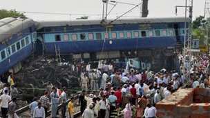 يعتقد أن 1000 شخص كانوا على متن القطار لدى وقوع الحادث