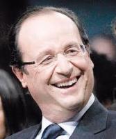 الرئيس الفرنسي المنتخب فرنسوا هولاند 