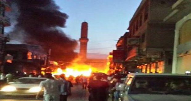 مقتل 31 يمنيا إثر 5 تفجيرات إرهابية استهدفت مساجد ومنازل بصنعاء مساء امس 