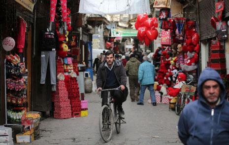35% من السكان السوريين يعيشون في فقر مدقع (جوزيف عيد ــ أ ف ب) 