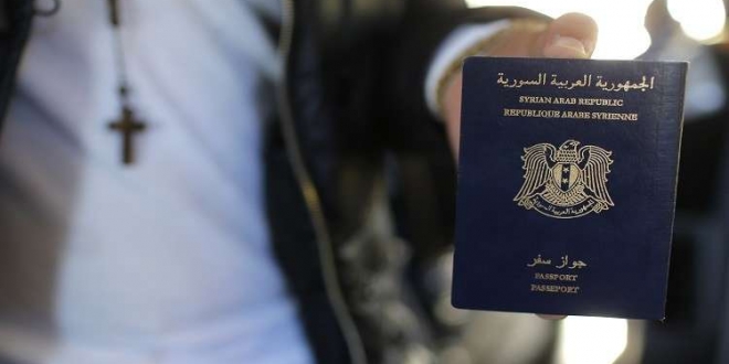 إيرادات جوازات السفرالسورية في الخارج