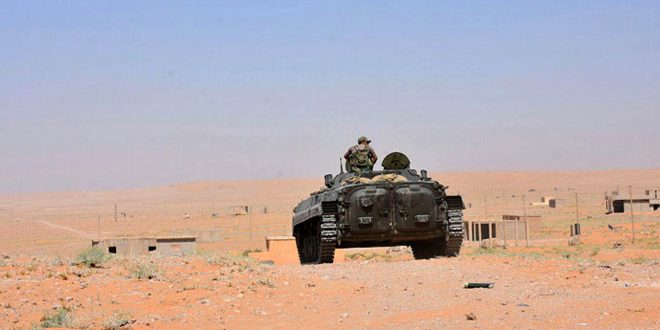 الجيش العربي السوري يوسع نطاق الأمان حول مطار دير الزور ويقضي على آخر تجمعات إرهابيي داعش في قرية حويجة المريعية