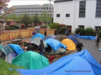 مخيم في سان بيتسبرغ